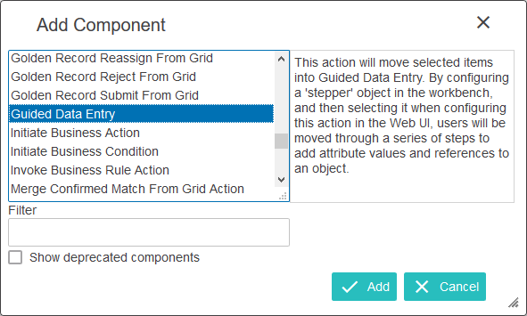 Adding Guided Data Entry to Web UI
