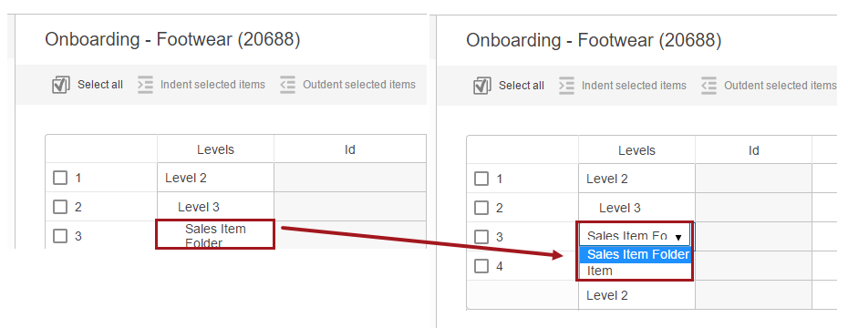Using a Mass Creation Screen and Widget