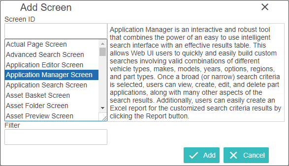 Configuring Application Manager