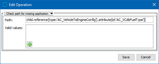 Configuring the Check Path for Missing Application Business Condition ...