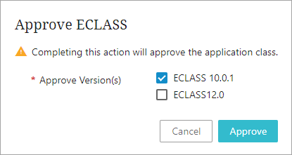 ECLASS Advanced Editor Screen