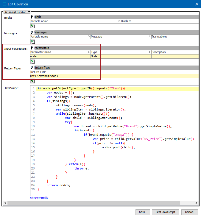 Business Functions - Data Source Outbound
