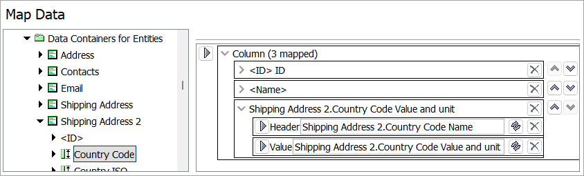 Data Container Separator - Transform Outbound
