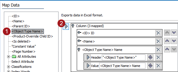 Object Type Name - Data Source Outbound