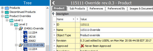Product-Override Child ID – Data Source Outbound