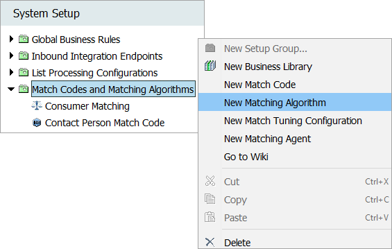 Initial Setup for Matching Algorithms