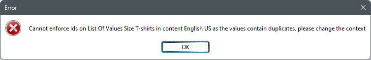 Adding IDs to Existing Values in LOV