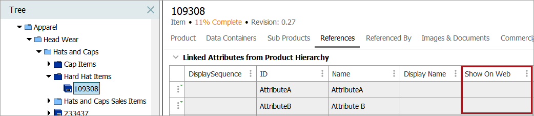 Maintaining Attribute Link Metadata Values