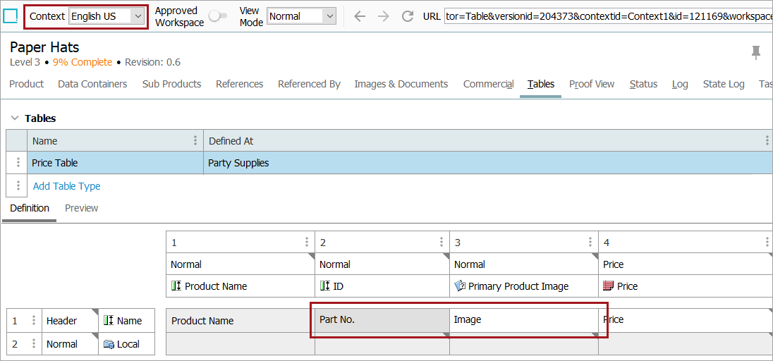 Creating Table Types