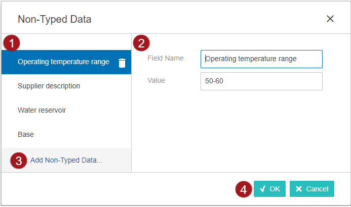 Data Containers in Web UI