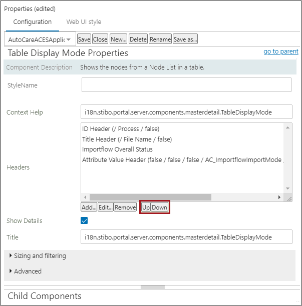 Adding Additional Headers in Controller Screen
