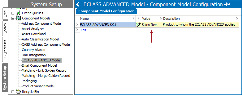 Run Easy Setup of ECLASS Advanced Industry Standard