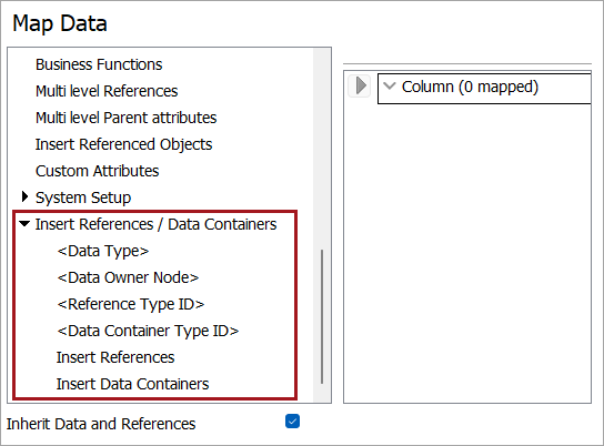 Data Type - Data Source Outbound