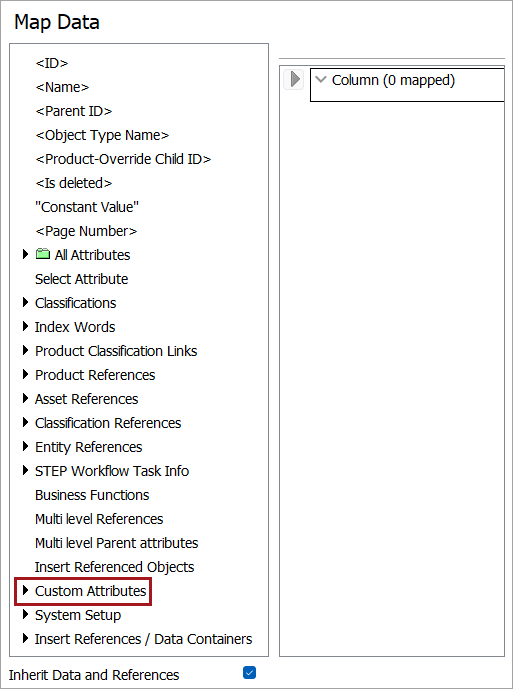 Custom Attributes - Data Source Outbound