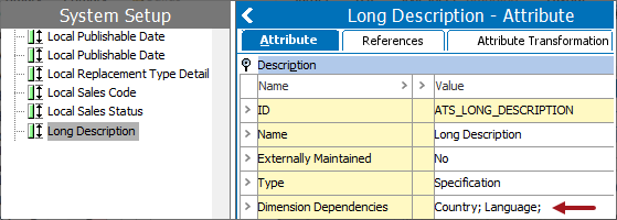 BMEcat Country Dimension and BMEcat Language Dimension Aspects