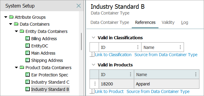 Setting Up Data Container Types in STEP Workbench