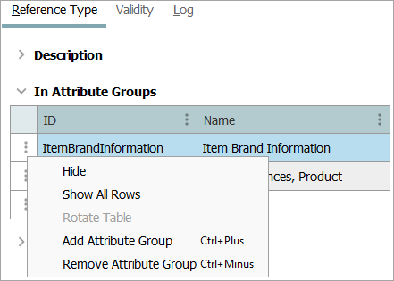 Maintaining a Reference Type