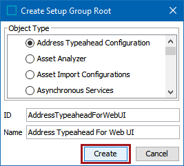 STEP Workbench Initial Setup for Address Typeahead