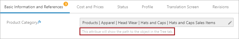 Attribute Help Text in Web UI