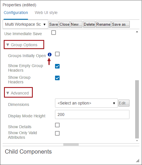 Configuring a Multi Workspace Screen