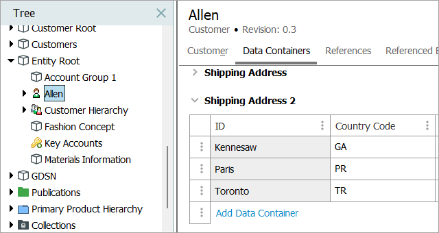 Data Container Separator - Transform Outbound