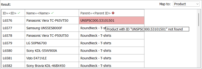 Inbound Map Data - Generate Profile