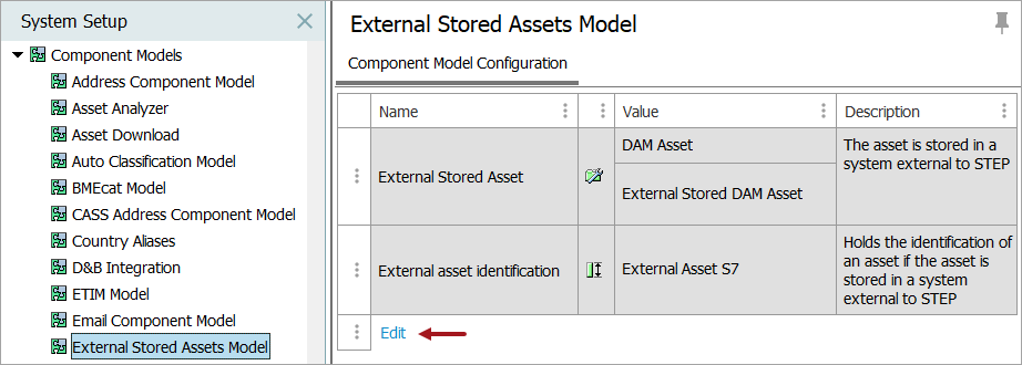 Initial Setup for an External DAM