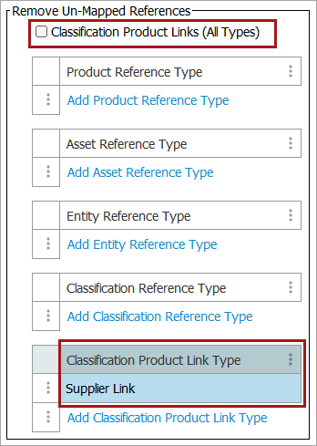 Import Manager - Advanced Settings