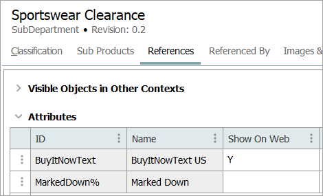 Classification Attribute Link Type