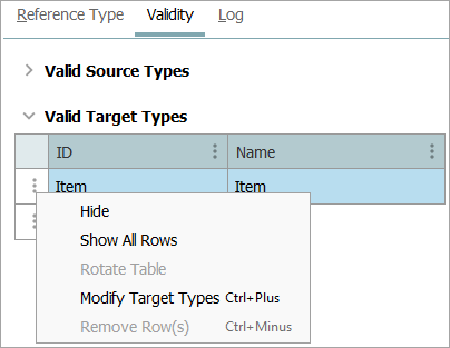 Maintaining a Reference Type