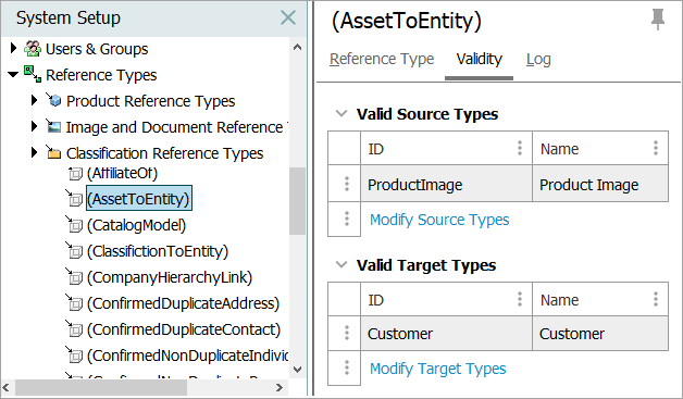 Entity Reference Types