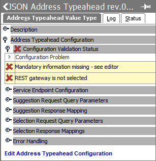 STEP Workbench Configure Address Typeahead