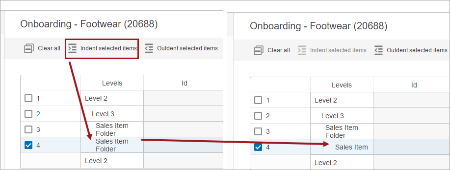 Using a Mass Creation Screen and Widget