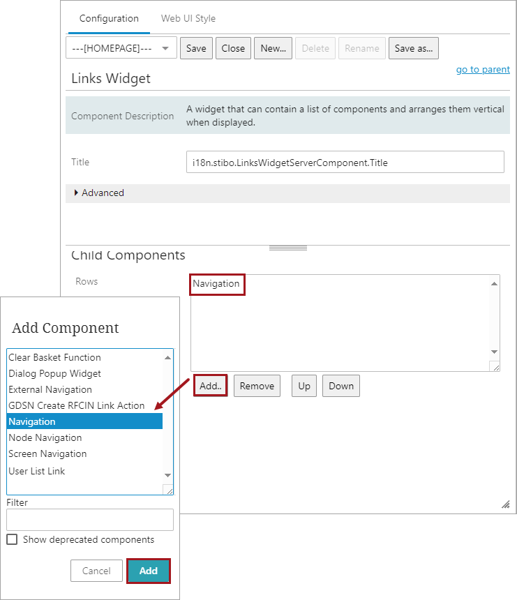 Data Import Screen