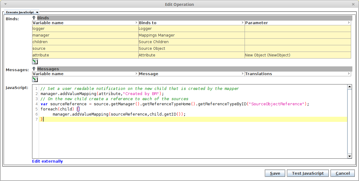 Children of Type Mapping Plugin